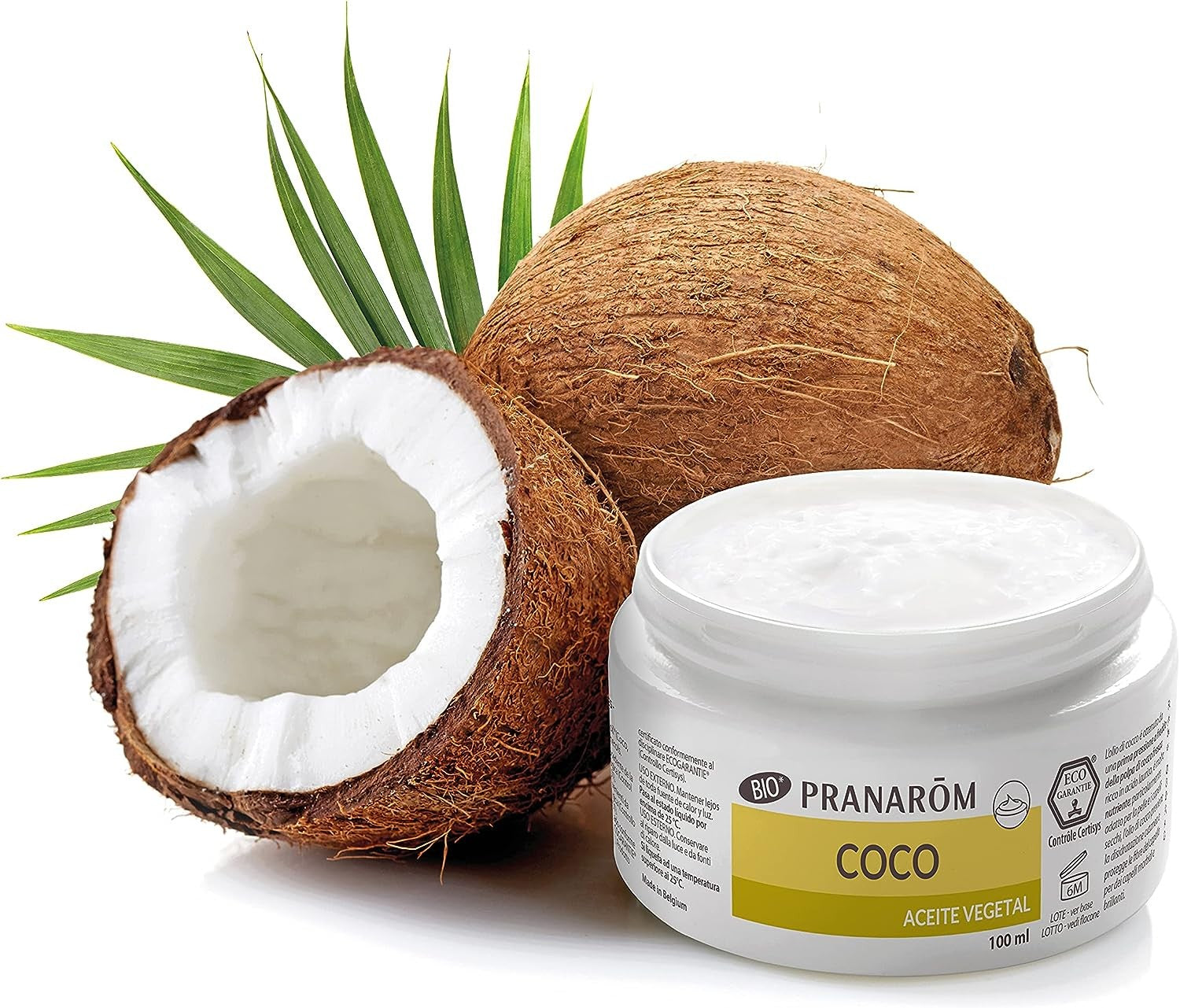 Pranarom Coco Bio Aceite Vegetal 100 ml - Imagen 3